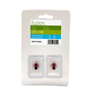fuzion - Canon CP-178 Rouleur d'Encre Compatible - Paquet de 2 - Rouge-Noir