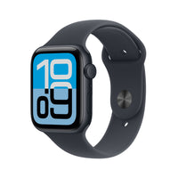 Apple - Watch SE 3 - 40 mm - GPS - Boîtier en aluminum Minuit avec Bracelet Sport Minuit - M / G-La mesure de la température vous donne des informations plus détaillées dans l’app Signes vitaux une estimation de la date de la dernière ovulation. Vous pouvez aussi recevoir votre score de sommeil quotidien, des notifications en cas de possible apnée du sommeil et d’arythmie ou de fréquence cardiaque faible ou élevée