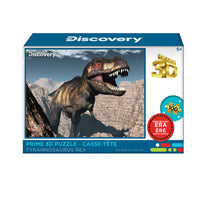Discovery - Prime 3D Tyrannosaure Rex 100 pièces casse-tête, pour enfants-Casse-tête 100 pièces