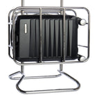 Samsonite - Quest-X Valise De Cabine Spinner Extensible - 21.5 po - Noir-Le panneau de séparation et les sangles croisées aident à fixer vos effets personnels