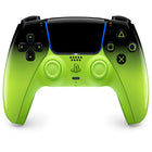 Sony - Manette de jeu sans fil DualSense - Vert remix-Trouvez votre voix, partagez votre passion : discutez en ligne via le microphone intégré, connectez un casque directement via la prise 3,5 mm