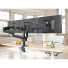 ShoppingAll - Support pour écran LCD à triple ressort à gaz avec bras pivotant - noir-7