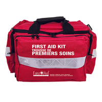 First Aid Central - Trousse de premiers soins Type 3 - Grande - CSA Z1220-24 - Emballage souple Deluxe Premiers Répondant-Pour les lieux de travail à risque élevé suivant les normes CSA et ayant 51 à 100 travailleurs par quart de travail.