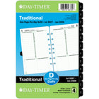 Day–Timer – Recharge d’agenda quotidien 2027 format bureau – 8 1/2 po x 5 1/2 po – anglais-Format des pages : 8 1/2 po H x 5 1/2 po l