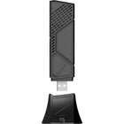 Asus - Adaptateur réseau Wi-Fi 7 USB tri-bande ROG BE92 BE6500 - Noir-3,6 fois plus rapide qu'un client WiFi 6 - Offrant une bande passante sans fil totale de 688 Mbit/s sur la bande 2,4 GHz, 2 882 Mbit/s sur la bande 5 GHz et 2 882 Mbit/s sur la bande 6 GHz