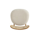 Manhattan Comfort - Lot de 2 chaises de salle à manger Colbert 44,5 cm style industriel chic, rembourrées, coloris Nature et Avoine-Garantie limitée du fabricant de 30 jours