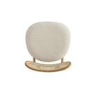 Manhattan Comfort - Lot de 2 chaises de salle à manger Colbert 44,5 cm style industriel chic, rembourrées, coloris Nature et Avoine-Garantie limitée du fabricant de 30 jours