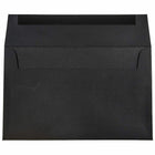 JAM Paper - Enveloppes d'invitation A9 - 5,75 x 8,75 - lin noir - Paquet de 50-Ces enveloppes sont parfaites pour envoyer des invitations, des cartes de voeux, des RSVP, des cartes de remerciement, des cadeaux d'anniversaire, des remises de diplômes, des vacances et plus encore