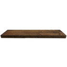 Entrepot La Grange - Tablette flottante 36 x 8 x 2 po - avec quincaillerie - Noyer moyen-Support inclus