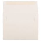 JAM Paper - Enveloppes d'invitation Strathmore A6 - 4,75 po x 6,5 po - Vergé blanc naturel - 50/paquet (29376I)-Taille : A6 (4,75 x 6,5 pouces)