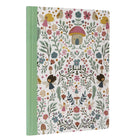 Pep Rally - Carnet Composé - 9,75 po H x 7,5 po l - Jardin Secret-Couvertures en carton blanc de 700 g avec impression UV pour un fini vibrant