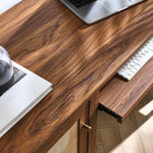 Modway - Soma 47" Bureau - Noyer-MDF et panneau de particules