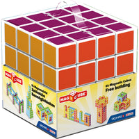 Geomag - Magicube Ensemble de construction gratuit multicolore de 64 pièces-Tout le monde appréciera la magie de ces cubes magnétiques, qui s'attachent facilement les uns aux autres pour garantir un jeu stimulant et imaginatif.
