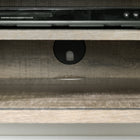 South Shore - Munich - Console média murale - Chêne vieilli - 75 po-Entretien: Nettoyer avec un linge sec