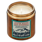 General Supply Goods + Co - Bougie parfumée bois hivernaux - 14 oz-Idéale pour rehausser l’ambiance de n’importe quelle pièce pendant la saison hivernale.





