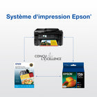 Epson - T126 Cartouche d'encre - Capacité standard - Cyan-Le système d’impression Epson est particulièrement conçu pour être utilisé avec les encres d’origine Epson. L’utilisation d’encres non authentiques peut entraîner des dommages qui ne sont pas couverts par la garantie limitée de l’imprimante