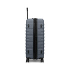 Swiss Mobility - Valsie d'enregistrement rigide 30po de la collection QUAD - Gris-Intérieur doublé avec panneau de séparation, poches pratiques et sangles de serrage pour garder le contenu organisé et en place