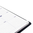 Blueline - 2024-2025 agenda mensuel - 9-1/4 po x 7-1/4 po - Noir - Bilingue-Bilingue