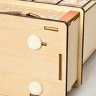 HOMCOM - Calendrier de l’Avent lumineux boutique avec tiroirs compte à rebours - village-Assemblage requis