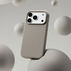 TUFF8 - Étui GlideAir Mag Gris iPhone 17 Pro-Surface mate douce : aide à résister aux empreintes digitales et garde votre étui propre et élégant