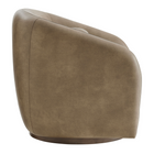 Modway - Holland Pivot Cuir végane Fauteuil - Champignon-Glides sans marquage
