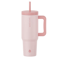 GROSCHE - Aspen Gobelet Isolé avec Poignée - 40 oz - Rose Pêche-Capacité de 40 oz