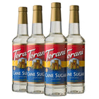 Torani - Sirop sucre de canne édulcorant -750 mL - paquet de 4-Plus que simple café : idéal pour les lattes, les frappes, les thés, les cafés, les sodas, les cocktails, les desserts et bien plus