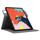 Targus - VersaVu Slim Case pour iPad Air 13 po M3/M2 and iPad Pro 12.9 po (6e, 5e, 4e, 3e générations)-Support intégré pour l'Apple Pencil ou le stylet (Pencil vendu séparément par Apple)