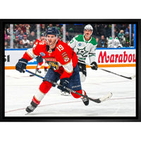 Matthew Tkachuk Florida Panthers - Toile encadree - 31" x 22"-Impression sur toile de qualité supérieure avec bordures enveloppées