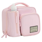 Renwick - Boîte à lunch et bouteille essentials - rose-Poignée rembourrée