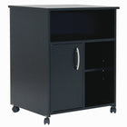 South Shore - Support mobile Axess multi-usage, noir uni-Chariot multi-usages avec fini résistant aux égratignures