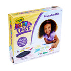 Crayola - Tapis réutilisable à colourier et à effacer-SÉCURITAIRE ET NON TOXIQUE : Idéal pour les enfants de 3 ans et plus.
