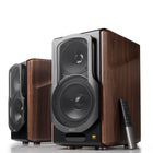 Edifier - S2000MKIII Enceinte de bibliothèque active 2.0 audiophile avec connexion à entrées multiples - Brun-Son de qualité audiophile: équipé de tweeters à diaphragme planaire et de woofers de 5.5", le S2000MKIII offre un son exceptionnellement clair et puissant, créant une expérience d'écoute immersive pour la musique, les films et plus encore