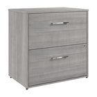 Bush Business Furniture - Hustle Classeur latéral à 2 tiroirs, gris platine (HUF130PG)-Le classeur latéral à 2 tiroirs offre une solution de rangement idéale pour les petites et moyennes entreprises et les professionnels travaillant à domicile