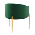 Modway - Savour Touffe Performance Velvet Chaise d’accent - Émeraude-Assemblée requise