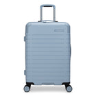 Travelite - Epicure 24 po Valise d'enregistrement rigide moyenne - Niagara Mist-Fabriqué en polycarbonate, il offre une résistance robuste aux chocs, à la pression, à la chaleur, au froid et aux rayures, garantissant ainsi une durabilité et une protection durables de vos effets personnels.
