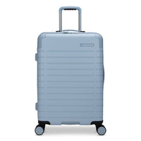 Travelite - Epicure 24 po Valise d'enregistrement rigide moyenne - Niagara Mist-Fabriqué en polycarbonate, il offre une résistance robuste aux chocs, à la pression, à la chaleur, au froid et aux rayures, garantissant ainsi une durabilité et une protection durables de vos effets personnels.