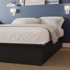 Nexera - Lit plateforme double Valere , Noir-6