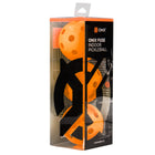 Onix - Balles d'intérieur Fuse - Orange - Paquet de 3-TROUS CONÇUS AVEC PRÉCISION: Obtenez un équilibre supérieur sur le terrain grâce à des trous stratégiquement alignés et percés avec précision