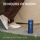 Ultimate Ears - MEGABOOM 4, enceinte Bluetooth portable étanche, Lilas enchanté-Enceinte Bluetooth étanche pratiquement indestructible: une enceinte Bluetooth flottante qui offre une étanchéité IP67 et qui va assurément faire sensation lors de votre prochaine fête au bord de la piscine