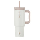GROSCHE - Aspen Gobelet Isolé avec Poignée - 40 oz - Blanc Crème-Capacité de 40 oz