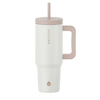 GROSCHE - Aspen Gobelet Isolé avec Poignée - 40 oz - Blanc Crème-Capacité de 40 oz