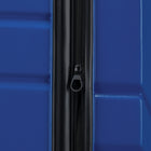 Swiss Mobility - Valise d'enregistrement à coque rigide 26.50po de la collection DXB  - Bleu-Poignées latérales renforcées pour un soulèvement facile