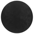 Modway - Crossroads Rond 24 po Bois Table d’appoint - Noir-Assemblée requise