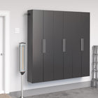 Prepac - Armoire accrochable HangUps de 72 po ensemble C - noir-Outils requis pour l'installation : perceuse, détecteur de montant, niveau et ruban à mesurer