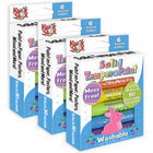 Kwik Stix - TPG679-3 Bâtons de peinture à la tempera édition de Pâques - couleurs pastel - 6 par paquet - 3 paquets-Décapsulez, tournez et peignez