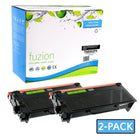 fuzion - Cartouche De Toner Compatible Brother TN850 - Paquet de 2 - Rendement Standard - Noir-Noir