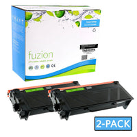 fuzion - Cartouche De Toner Compatible Brother TN850 - Paquet de 2 - Rendement Standard - Noir-Noir