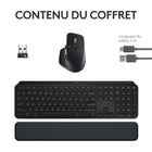 Logitech - MX Keys S Combo - Clavier et Souris Sans Fil Performants avec Repose Poignet-10