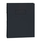 Blueline - Cahier de notes NotePro à couverture rigide, 9 1/4 po x 7 1/4 po, noir, 192 pages-Le NotePro offre la durabilité d'une couverture rigide et la flexibilité d'un cahier à reliure métallique